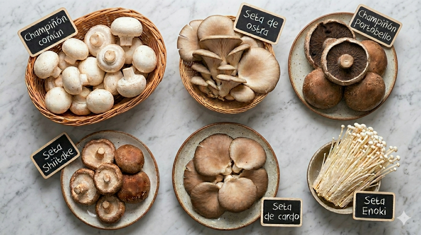 Tipos de hongos cultivables